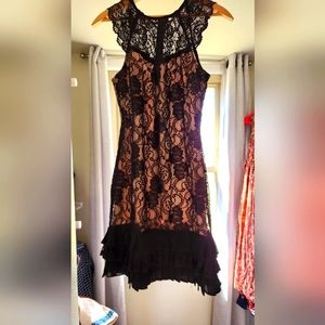 Kensie Black Cocktail Dress sz 4